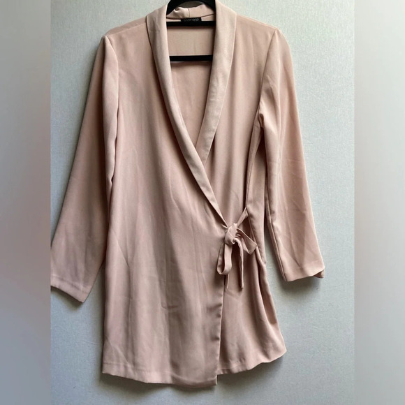 Topshop wrap  blazer dress Sz 6 - Picture 1 of 11